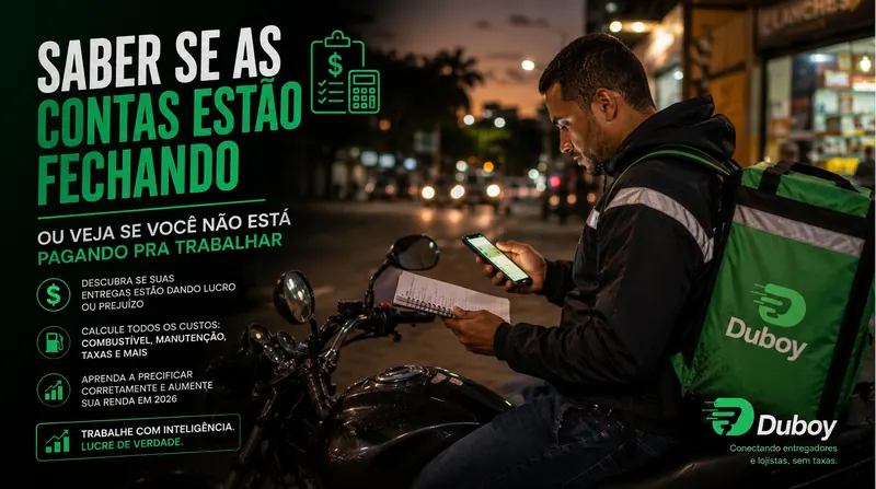 Suas Contas Estão Fechando? Descubra se Você Está Pagando para Trabalhar como Motoboy