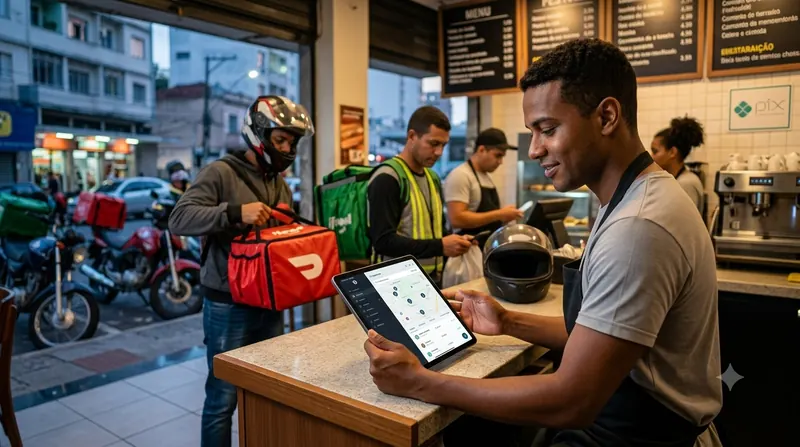 Como lojistas estão organizando motoboys sem planilha em 2026